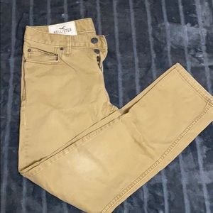 Hollister men’s button fly khaki